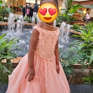 Toddler size pageant dress